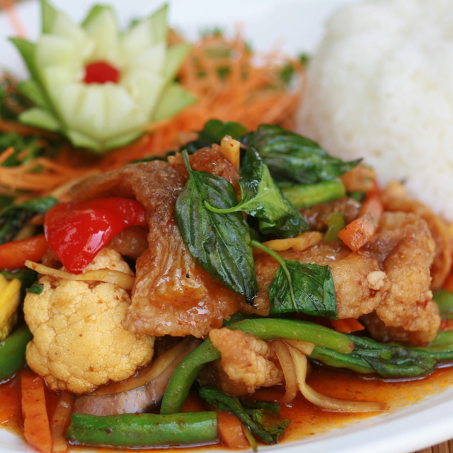 Lunch Spicy Catfish.
