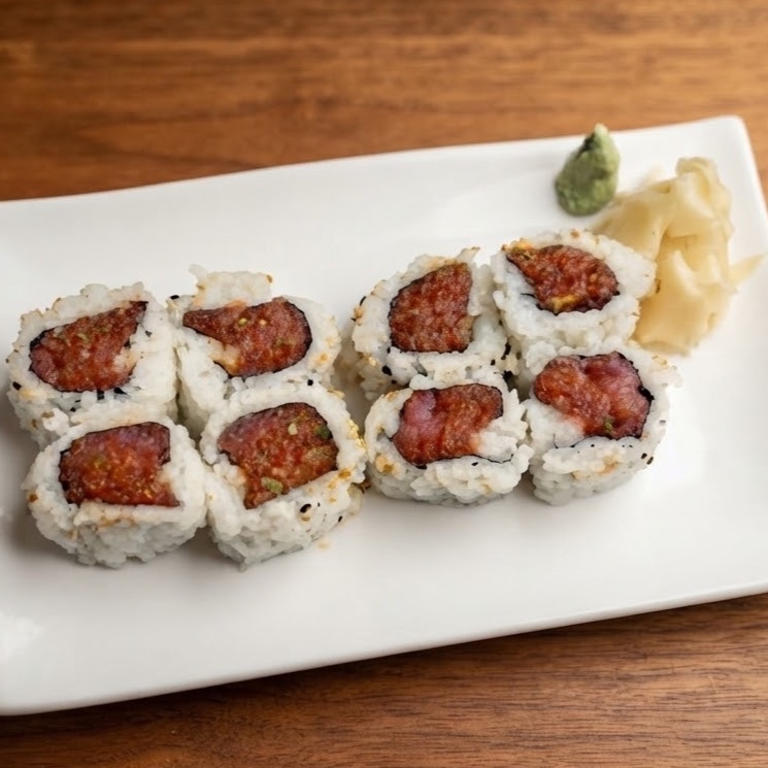 Delicious Spicy Tuna Roll