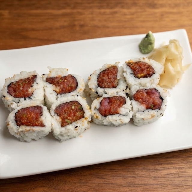 Spicy Tuna Roll.