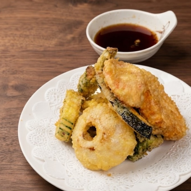 Vegetable Tempura.