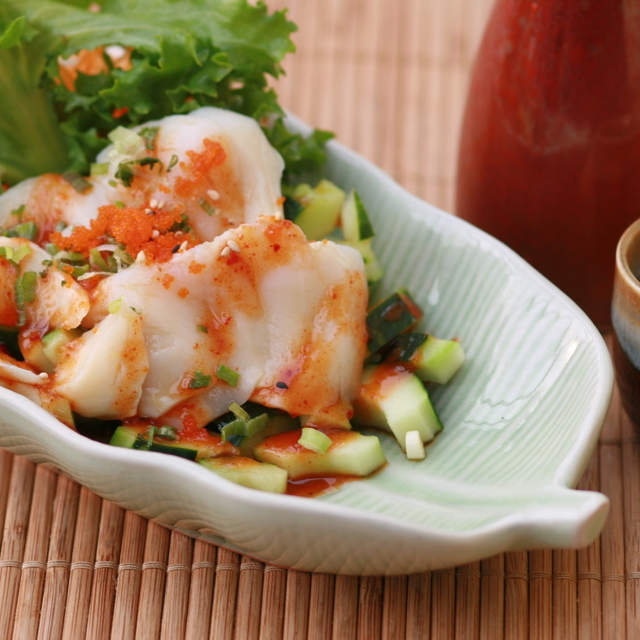 Spicy Conch Salad.