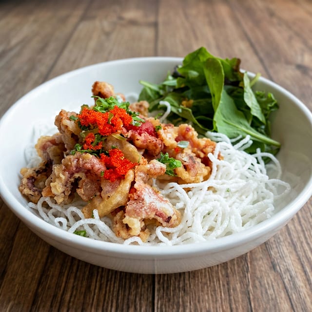 Baby Octopus Salad.