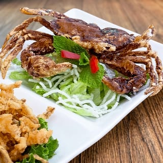 Soft-Shell Crab & Crispy Papaya Salad